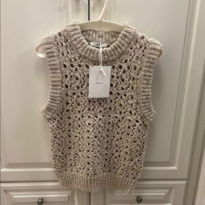 Amomento sweater vest NWT